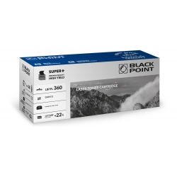 E360H11E Lexmark BLACK POINT (+22 proc. wyd.) zam. toner LEXMARK E360, E360d, E360dn, E460, E460dn, E460dtn, E460dw zamiennik Lexmark E36