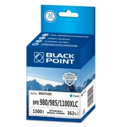 Black Point zam. LC1100/LC980 C Tusz Brother DCP145 DCP165C MFC250C MFC290C DCP185CDCP85C DCP585CW DCP6690CW MFC490CW MFC790CW