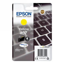 Tusz  Epson 407 do WF-4745DTWF | 20,3 ml | Yellow