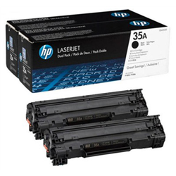 Zestaw dwóch tonerów HP 35A do LaserJet P1005/1006 | 2 x 1 500 str. | black